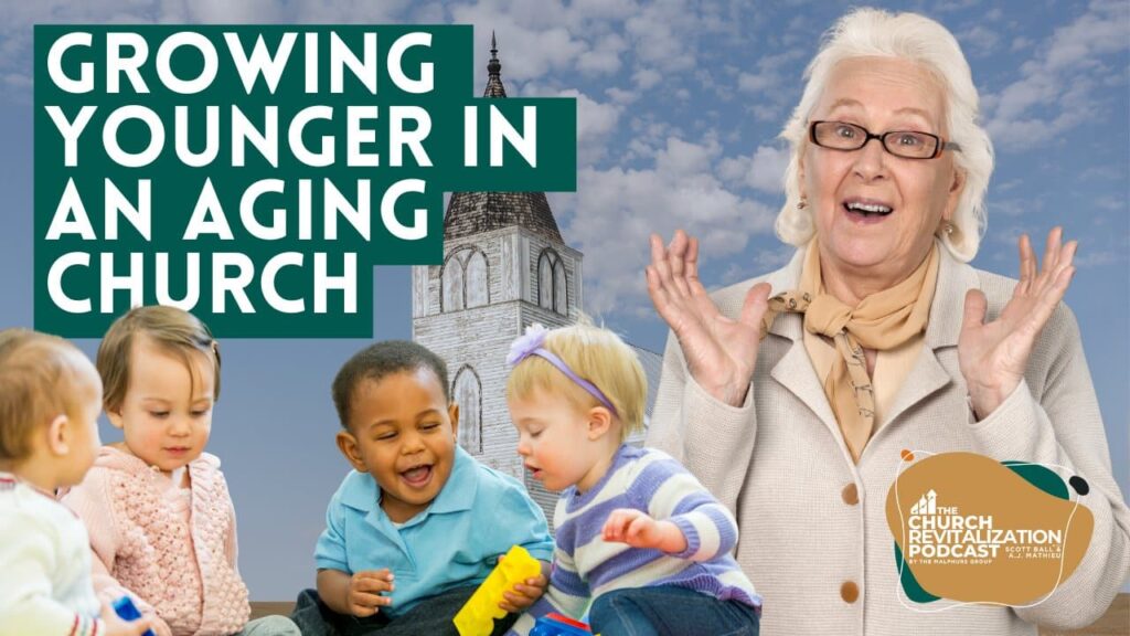 Image of growing younger in an aging church to create a thriving childrens ministr from The Malphurs Group, an organization helping with Church Revitalization, Health, Growth, and Discipleship Resources